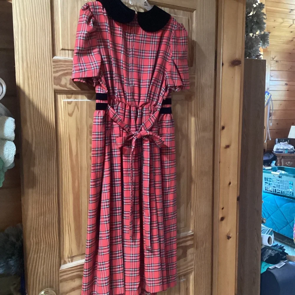 Bonnie Jean Holiday vintage girls dress - size 16